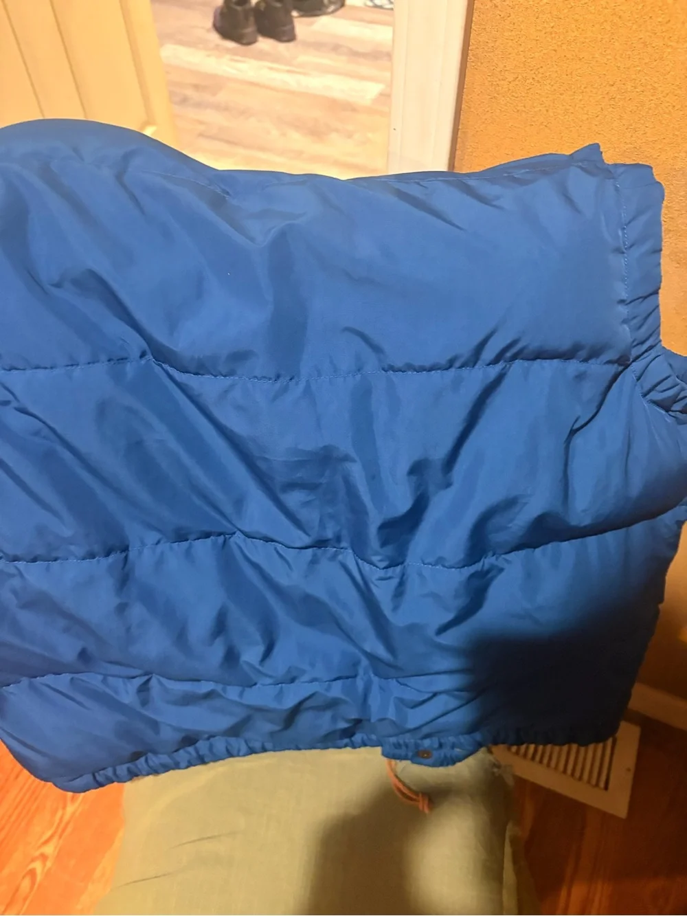 Polo by Ralph Lauren Blue Men's Quilted Puffer Jacket size medium